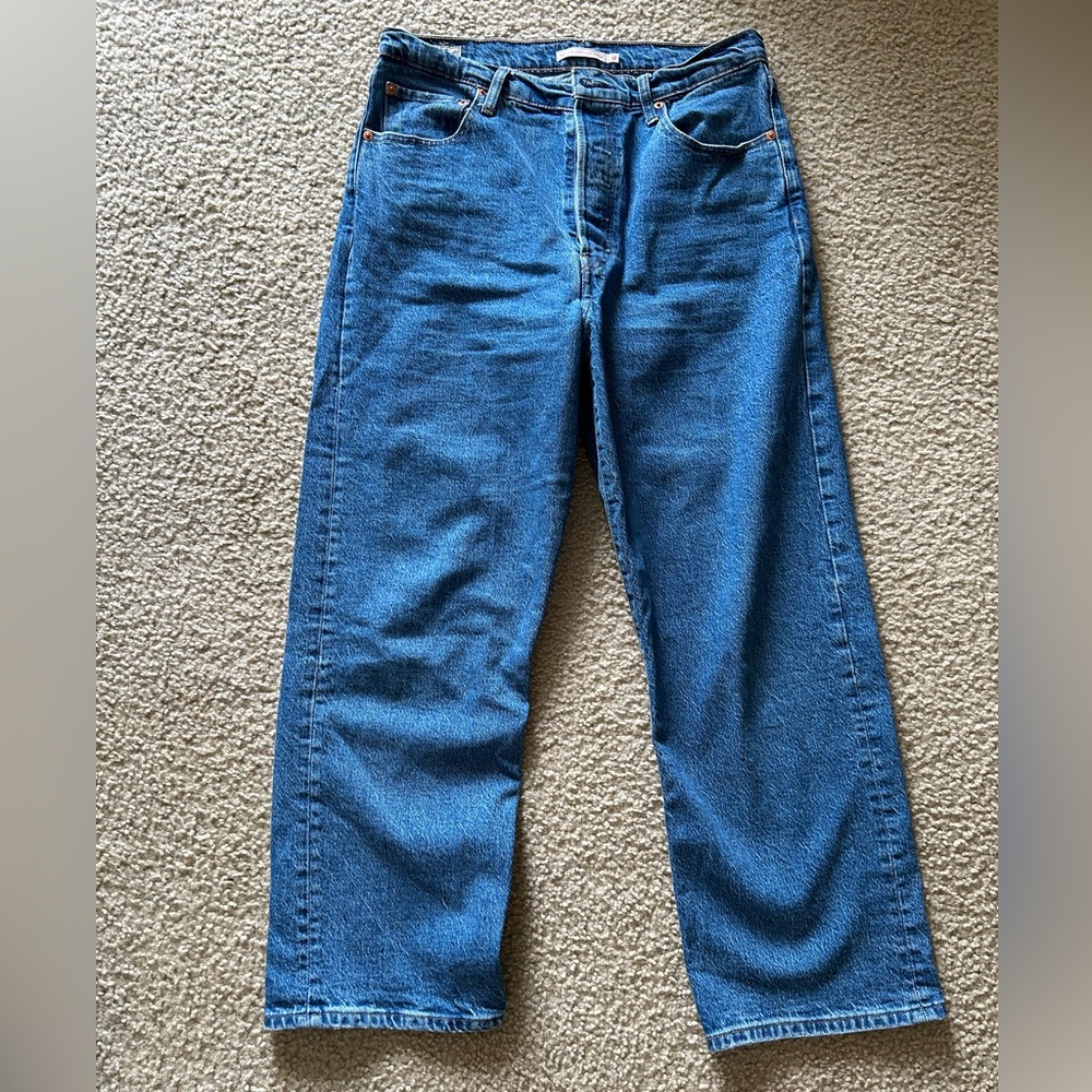 Women’s Levi Ribcage Straight Ankle Jeans
